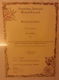 Breeder Certificate Australia